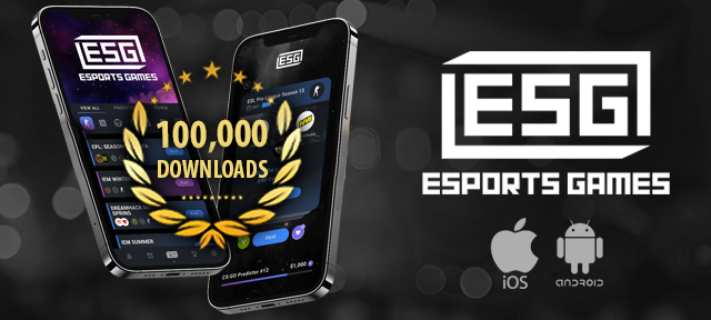 Esports Technologies’ App Surpasses 100,000 Downloads on Apple and Google