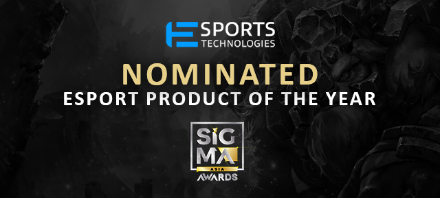 Esports Technologies Nominated for SiGMA Asia Award
